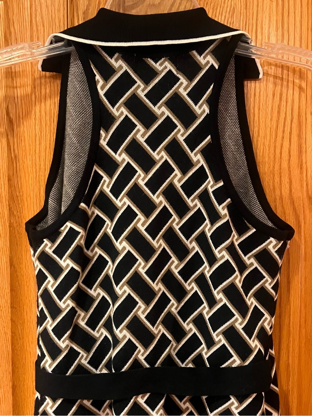 Diane von Furstenberg for Target Vintage Weave Knit Wrap Midi Dress Size Small - Picture 10 of 11